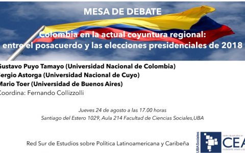 Jueves 24 de agosto en las XII Jornadas de Sociología